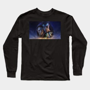 Avatar: The Way of Water Wallpaper Long Sleeve T-Shirt